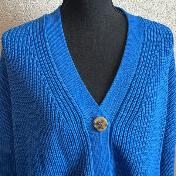 Whistles Mara knitted cardigan sweater size L - Picture 4 of 8
